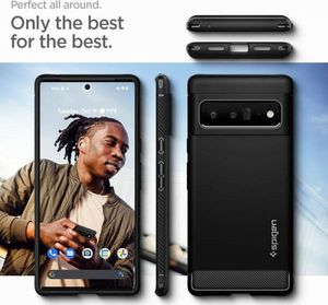 Spigen Etui Spigen Rugged Armor Google Pixel 6 Pro Matte Black 14