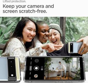 Spigen Etui Spigen Ultra Hybrid Google Pixel 6 Crystal Clear 11