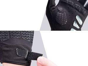 RockBros RockBros Rękawiczki rowerowe rozmiar M rękawice na rower S169-1-M Czarne uniwersalny 9