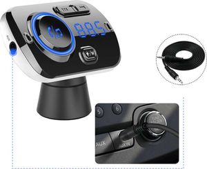 Transmiter FM Alogy Jednoczęściowe 2x USB-A 2.4 A 6