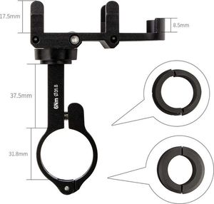 GUB Uchwyt zaciskowy do roweru Plus 6 4