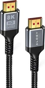 Kabel Alogy HDMI - HDMI 2m czarny (10337) 1