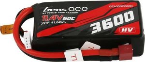 Gens Ace Akumulator Gens Ace 3600mAh 11.4V 60C 3S1P 1