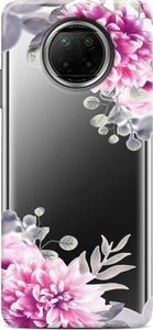 CaseGadget CaseGadget ETUI NADRUK BIAŁE KWIATY XIAOMI REDMI NOTE 9 PRO 5G standard 1