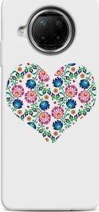 CaseGadget CaseGadget ETUI NADRUK BIAŁE SERCE XIAOMI REDMI NOTE 9 PRO 5G standard 1
