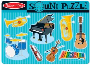 Melissa & Doug Puzzle dźwiękowe Instrumenty muzyczne (10732) 1