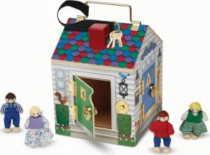Melissa & Doug Drewniany domek z kluczami (12505) 4