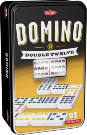 Tactic Domino dwunastkowe w puszce (53915) 1