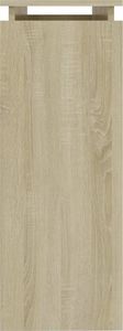 vidaXL Stolik konsolowy, dąb sonoma, 102x30x80 cm, płyta wiórowa 5