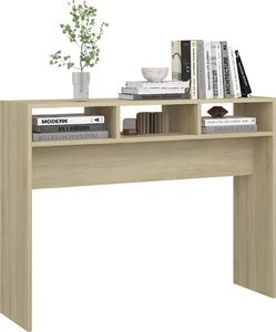 vidaXL Stolik konsolowy, dąb sonoma, 105x30x80 cm, płyta wiórowa 4