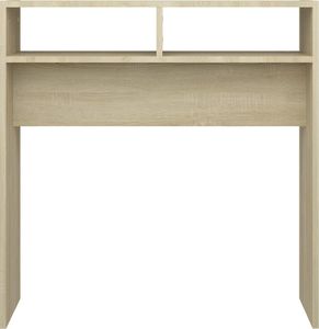 vidaXL Stolik konsolowy, dąb sonoma, 78x30x80 cm, płyta wiórowa 5