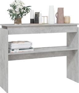vidaXL Stolik konsolowy, szarość betonu, 102x30x80 cm, płyta wiórowa 3