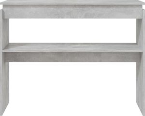 vidaXL Stolik konsolowy, szarość betonu, 102x30x80 cm, płyta wiórowa 4