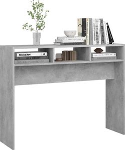 vidaXL Stolik konsolowy, szarość betonu, 105x30x80 cm, płyta wiórowa 4