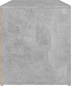 vidaXL Ławka do przedpokoju, 80x40x45cm, szarość betonu, płyta wiórowa 7