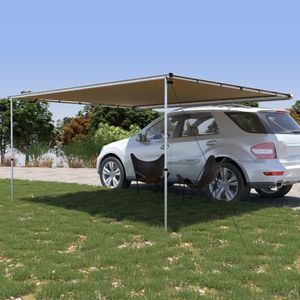 vidaXL Zadaszenie do kampera, 4 x 3 x 2,15 m, beżowe 1