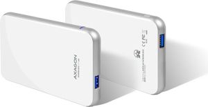 Kieszeń Axagon SCREWLESS 2.5 cala, USB 3.0, SATA3 Biała (EE25-S6) 4