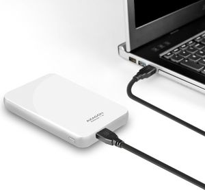 Kieszeń Axagon SCREWLESS 2.5 cala, USB 3.0, SATA3 Biała (EE25-S6) 6