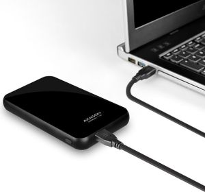 Kieszeń Axagon SCREWLESS 2.5 cala, USB 3.0, SATA3 Czarna (EE25-S6B) 6