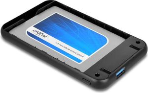Kieszeń Axagon SCREWLESS 2.5 cala, USB 3.0, SATA3 Czarna (EE25-S6B) 10