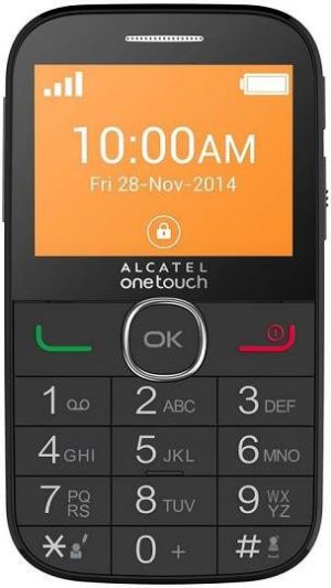 Telefon komórkowy Alcatel OneTouch 2004G Czarny (2004G-2AALCZ1) 1