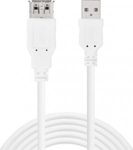 Kabel USB Sandberg USB-A - HDMI 1.8 m Biały (503-78) 1