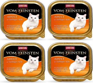 Animonda Vom Feinsten Adult Cat smak: z drobiem i cielęciną 6 x 100g 1