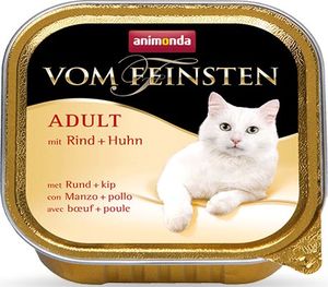 Animonda Cat Vom Feinsten adult cat smak: wołowina + kurczak 32x100g 2