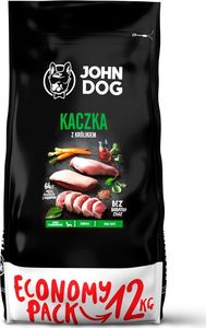 John Dog małe rasy kaczka z królikiem 12kg 2