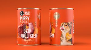 John Dog Pumpkin junior dzik z królikiem i dynią 400g 2