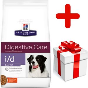 Hills  Prescription Diet Canine i/d Low Fat 12 kg + niespodzianka dla psa 1
