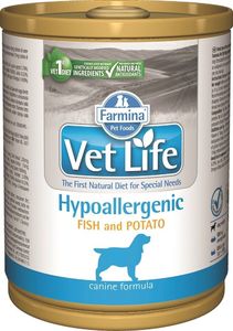Farmina Vet Life Hypoallergenic Fish & Potato Dog 12x300g 1