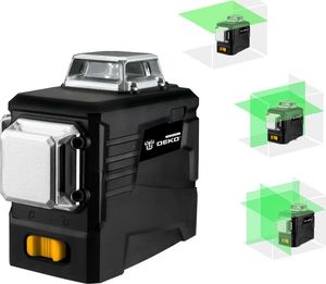 Deko Laser płaszczyznowy DKLL12PB2 zielony 20 m 4