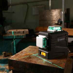 Deko Laser płaszczyznowy DKLL12PB2 zielony 20 m 5