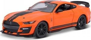 Maisto Model kompozytowy 2020 Mustang Shelby GT500 pomarańczowy 1:24 1