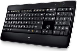 Klawiatura Logitech K800 Bezprzewodowa Czarna US (920-002394) 2