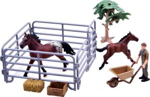 Figurka Jokomisiada Koń i źrebie, farmer (ZA2605 C) 2