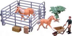 Figurka Jokomisiada Koń i źrebie, farmer (ZA2605 B) 2