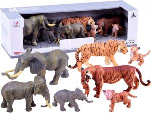 Figurka Jokomisiada Zestaw zwierząt - Safari, słoń, tygrys (ZA2987 C) 1