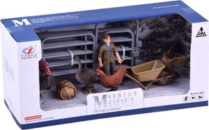 Figurka Jokomisiada Zestaw zwierząt - zagroda, indyk, kogut (ZA2989 A) 5