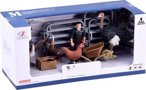 Figurka Jokomisiada Zestaw zwierząt - zagroda, kura, struś (ZA2989 B) 5