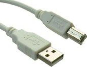 Kabel USB Sandberg USB-A - USB-B 1.8 m Biały (502-78) 1