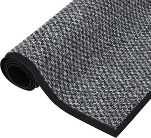 vidaXL Wycieraczka, szara, 90x150 cm 3