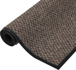 vidaXL Wycieraczka, beżowa, 90x150 cm 3