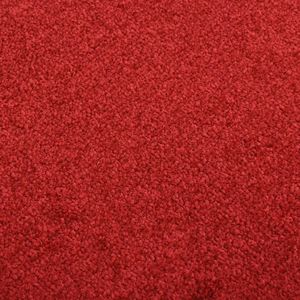 vidaXL Wycieraczka, czerwona, 60x80 cm 2