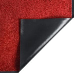 vidaXL Wycieraczka, czerwona, 60x80 cm 4