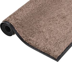 vidaXL Wycieraczka, brązowa, 60x80 cm 5