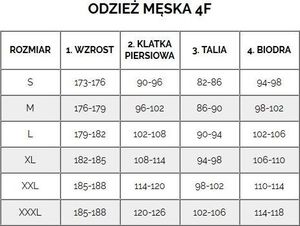 Kurtka męska 4f H4Z22-KUMP003 zielona r. M 4