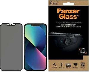 PanzerGlass PanzerGlass E2E Microfracture iPhone 13 /13 Pro 6,1" Case Friendly CamSlider Privacy Antibacterial czarny/black P2748 1