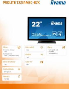 Monitor iiyama ProLite T2234MSC-B7X 5